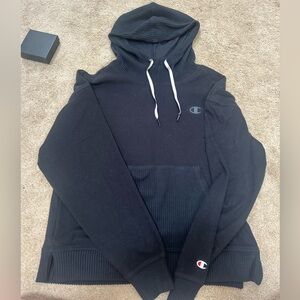 Champion Men's Black Pullover Hoodie
